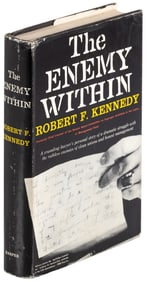 The Enemy Within signed by RFK
