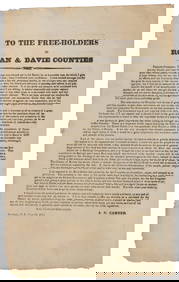 Texas annexation in North Carolina politics (1 of 1)