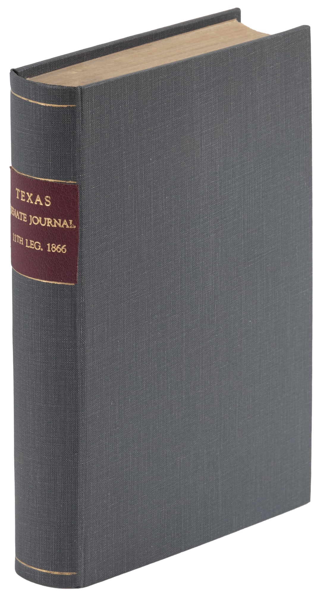 Texts on the Burning of Brenham by Union Soldiers: Heading: (Texas) Author: Title: Journal of the Senate of Texas. Eleventh Legislature [with] Report of the Select Committee to Investigate Facts in Regard to the Burning of Brenham Place Published: Aus