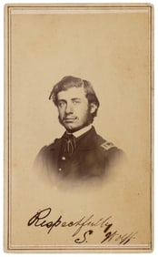 Carte de visite of Jewish Civil War surgeon
