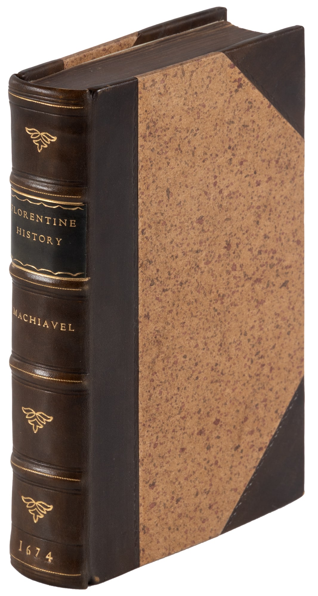 Machiavelli's Florentine History 1674: Heading: Author: Machiavelli, Niccolo Title: The Florentine History in VIII Books Place Published: London Publisher:Printed for Charles Harper, and John Amery Date Published: 1674 Desc