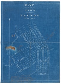 Early 1900s land development in Felton, CA