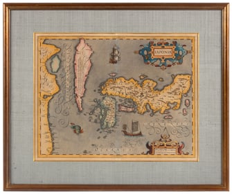 Early Japan from Mercator/Hondius Atlas