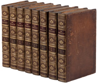 The Spectator in 8 volumes 1775
