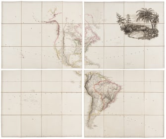 Arrowsmith's large map of America 1804