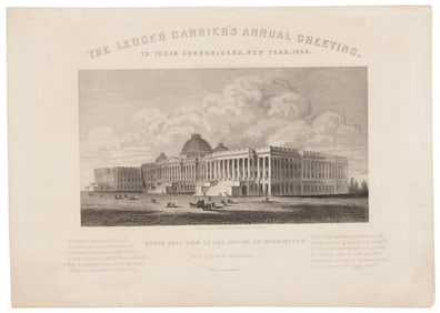 Carrier's Address celebrating the Capitol