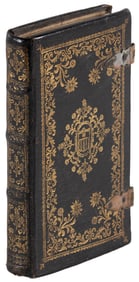 18th century liturgical manual, finely bound