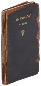 T.S. Eliot's The Waste Land bound in full leather