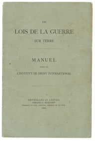 Birth of the Geneva Convention on War