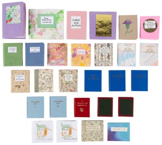 27 Miniature books from the Bronte Press