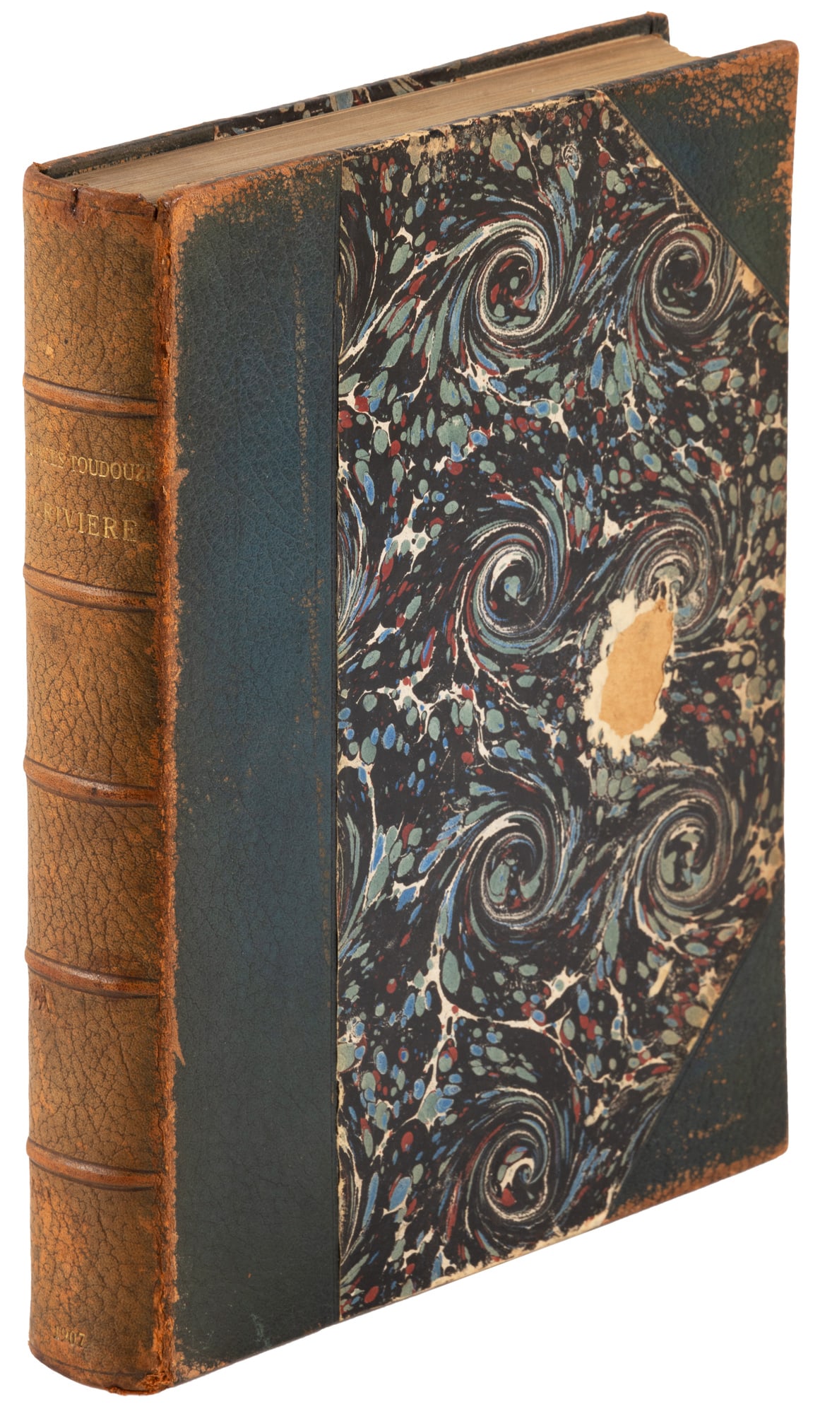 On Henri Riviere, artist & designer: Heading: (Rivière, Henri) Author: Toudouze, Georges Title: Henri Rivière. Peintre et Imagier Place Published: Paris Publisher:Libraire Editeur Date Published: 1907 Description: Illu