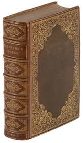 Tennyson's poems finely bound by Riviere and Son