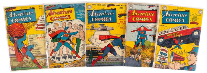 ADVENTURE COMICS #s 133, 134, 136-138 * 5 Comics * DC Universe