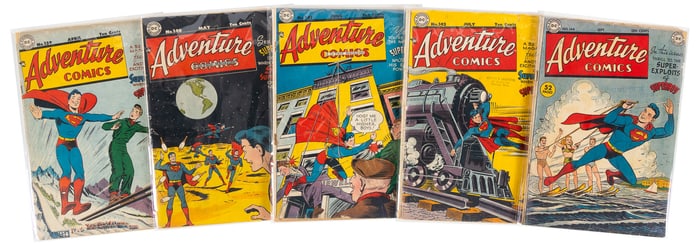ADVENTURE COMICS #s 139-142, 144 * 5 Comics * DC Universe