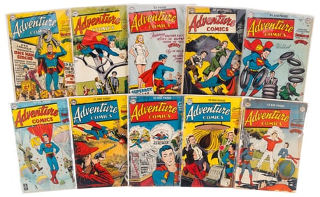 ADVENTURE COMICS #s 145-154 * Superboy * DC Universe Collection