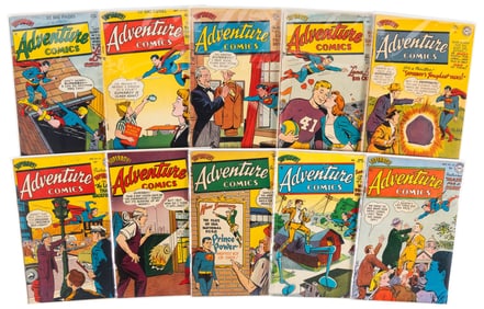 ADVENTURE COMICS #s 167-173, 175, 179, 181 * 10 Comics