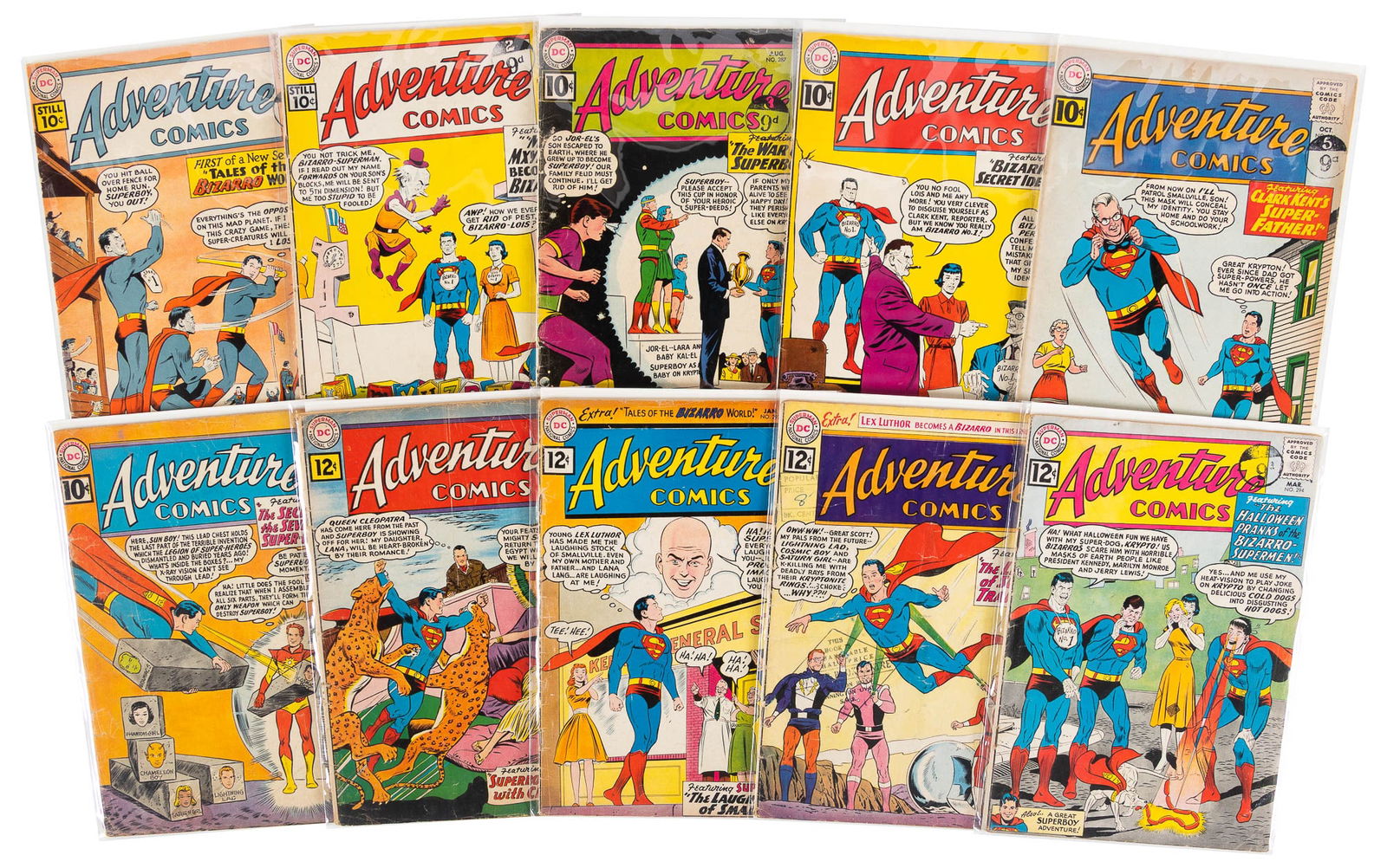 ADVENTURE COMICS #s 285-294 * Mostly VG (1 of 1)