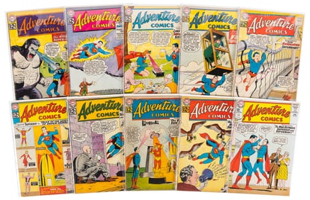 ADVENTURE COMICS #s 295-304 * Mostly VG