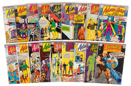 ADVENTURE COMICS #s 341-358 * Mostly VG+