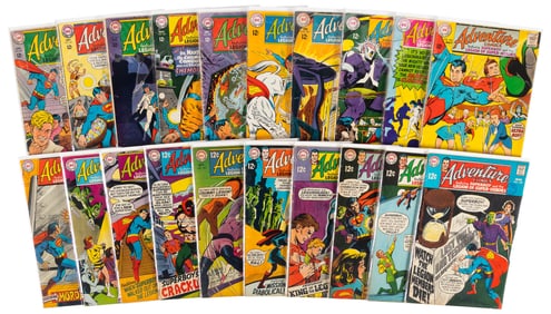 ADVENTURE COMICS #s 359-378* Mostly VG+