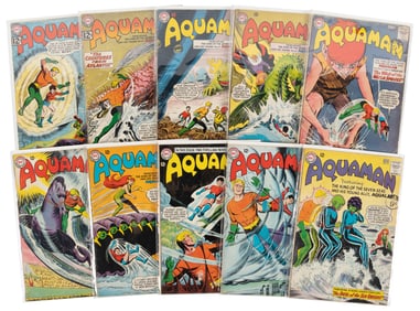 AQUAMAN #s 4, 7-10, 12-16 * 10 Comics * DC Universe