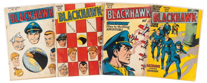 BLACKHAWK #s 10-13 * 4 Comics * DC Universe Collection