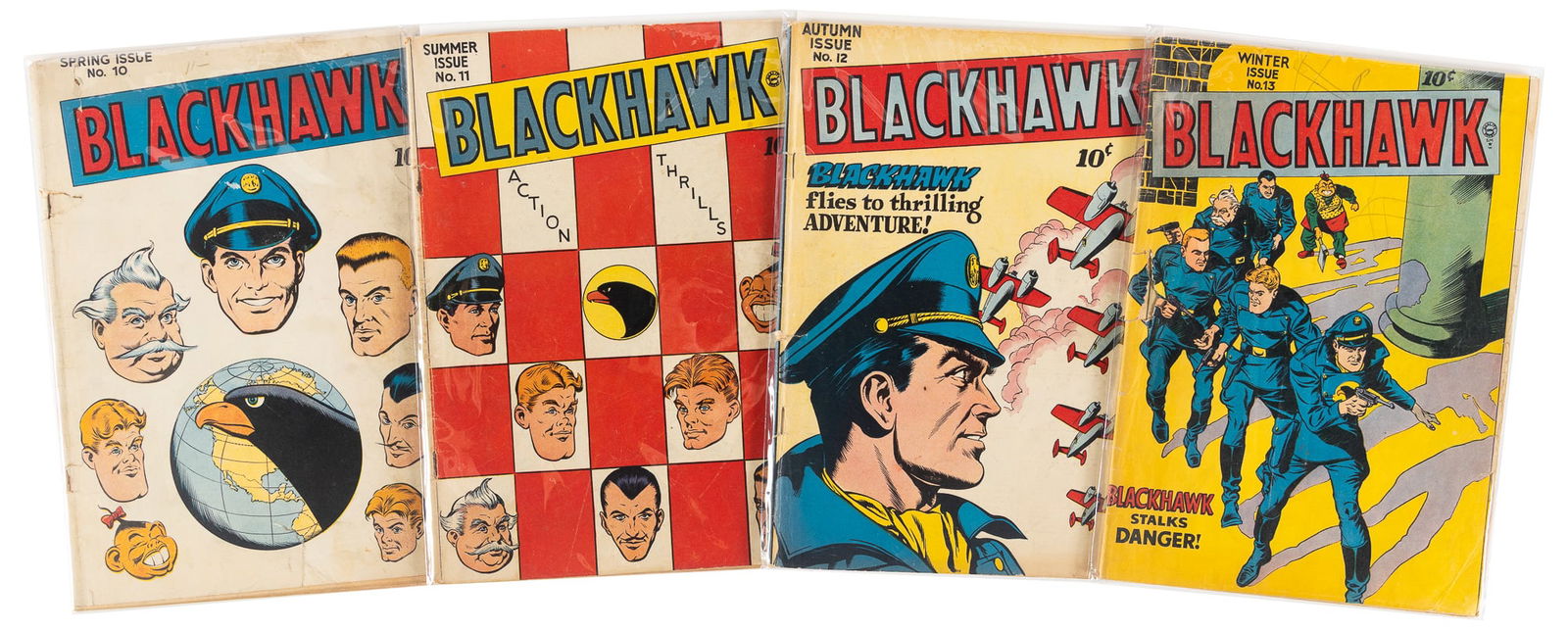 BLACKHAWK #s 10-13 * 4 Comics * DC Universe Collection (1 of 1)