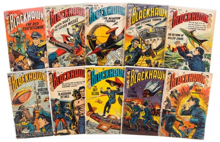 BLACKHAWK #s 66-71, 73-76* 10 Comics * DC Universe Collection