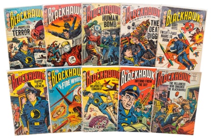 BLACKHAWK #s 77-80, 82, 83, 85-87, 90* 10 Comics * DC Universe