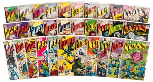 BLACKHAWK #s 138-168 * 31 Comics * DC Universe Collection