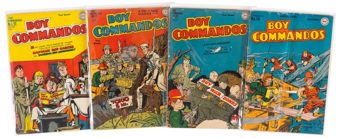 BOY COMMANDOS #s 11-14 * Simon & Kirby * DC Universe Collection