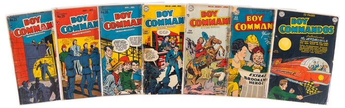 BOY COMMANDOS #s 28-32, 35, 36 * 7 Comics * DC Universe