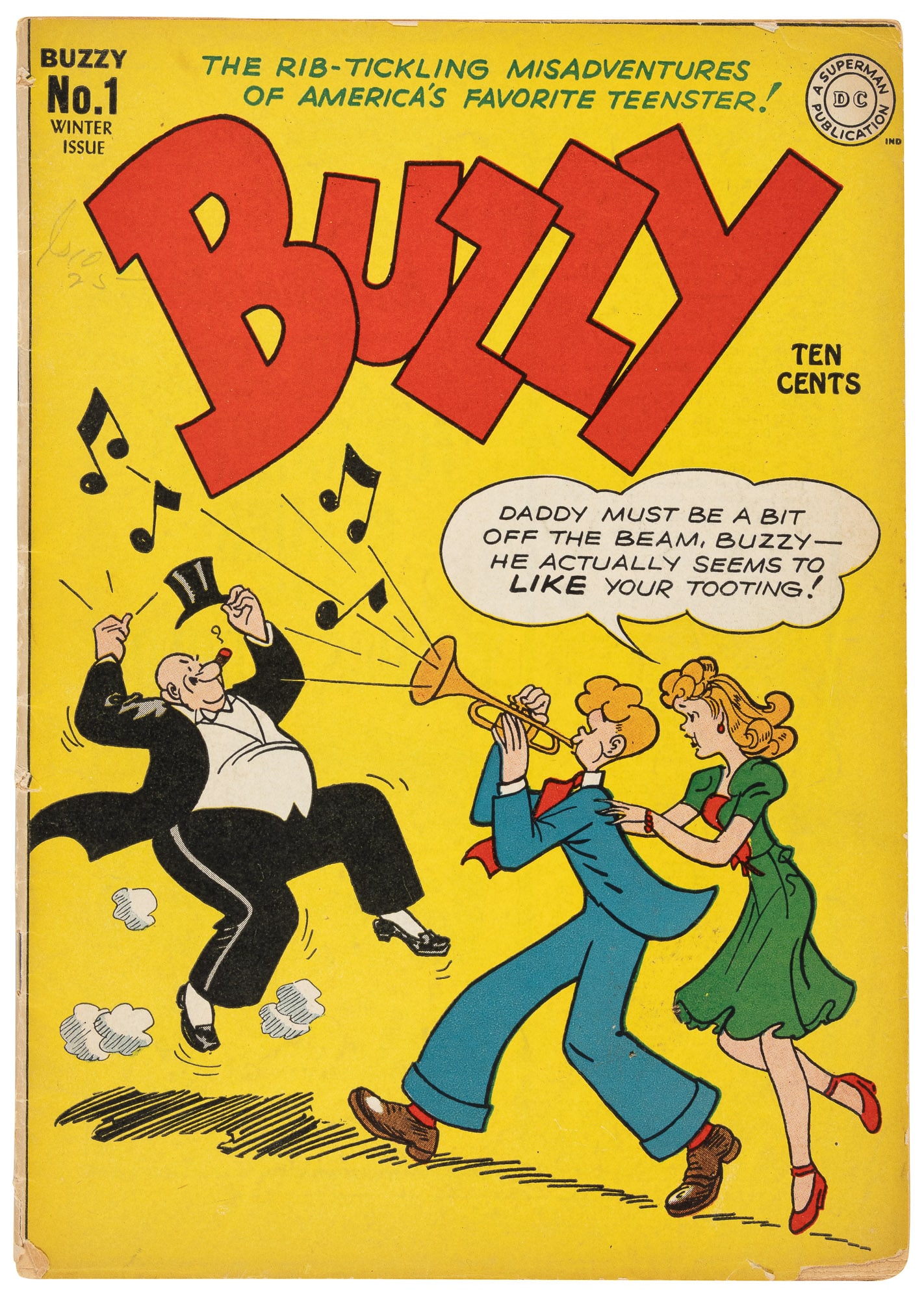 BUZZY #1 * 4.0 * America's Fave Teenster (1 of 2)