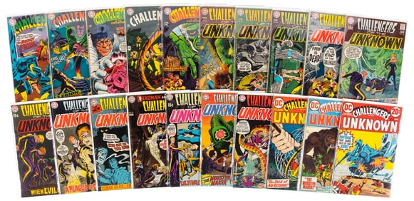 CHALLENGERS OF THE UNKNOWN #s 61-80 * 20 Comics * DC Universe Collection