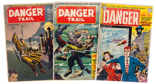 DANGER TRAIL #s 2, 4, 5 * 3 Comics * DC Universe Collection