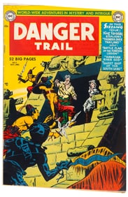 DANGER TRAIL #3 * VG- (3.5) * Rare 1950s DC
