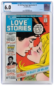 DC 100-PAGE SUPER SPECTACULAR #5 * CGC 6.0 * Love Stories Classic