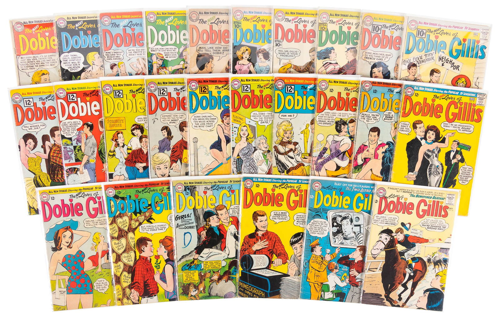 MANY LIVES of DOBIE GILLIS #s 1-26 * Full Run * 26 Comics (1 of 1)
