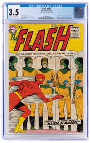 The FLASH #105 * CGC 3.5 * Origin Retold * DC Universe Collection