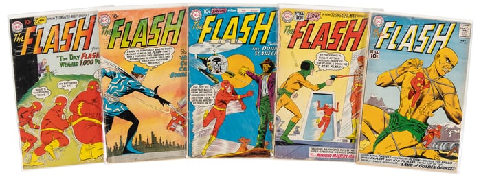 FLASH #s 115, 117-120 * 5 Comics * DC Universe Collection