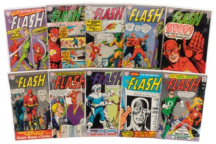 FLASH #s 158, 160-168 * 10 Comics * DC Universe Collection