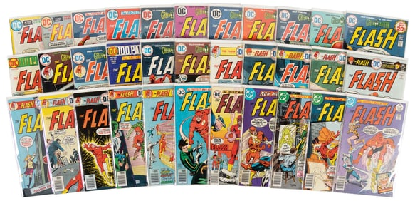 FLASH #s 218-250 * 33 Comics * DC Universe Collection
