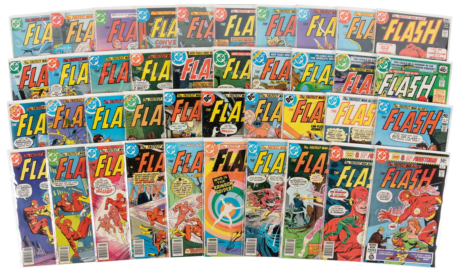 FLASH #s 251-325 * 77 Comics * DC Universe Collection (1 of 2)