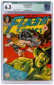 FLASH COMICS #41 * CGC 6.5 Qualified * DC Universe Collection