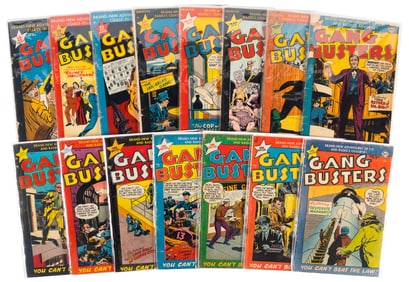 GANG BUSTERS #s 21-35 * 15 Comics * DC Universe Collection