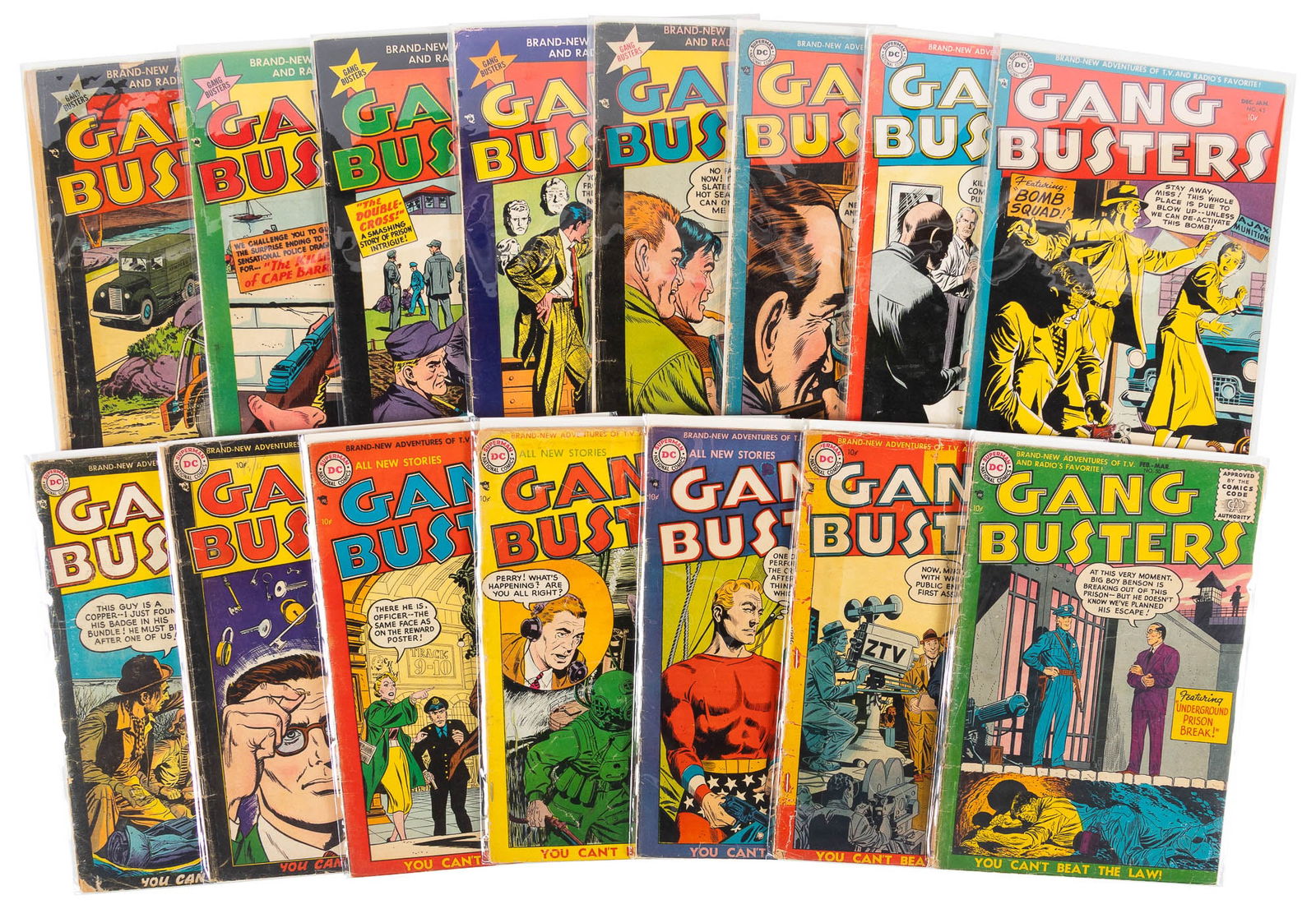 GANG BUSTERS #s 36-50 * 15 Comics * DC Universe Collection (1 of 1)