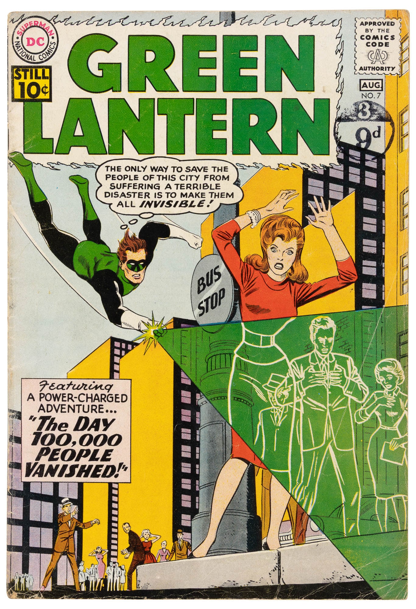 GREEN LANTERN #7 * 4.5 * 1st SINESTRO * DC Universe Collection (1 of 2)