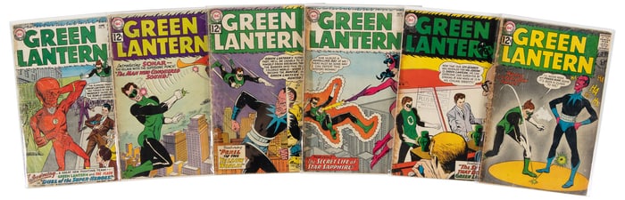 GREEN LANTERN #s 13-18 * 6 Comics * 1st STAR SAPPHIRE