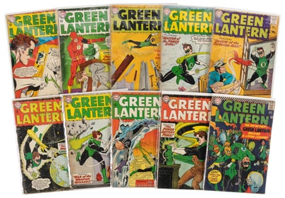 GREEN LANTERN #s 19-25, 28, 32, 46 * 10 Comics * DC Universe Collection