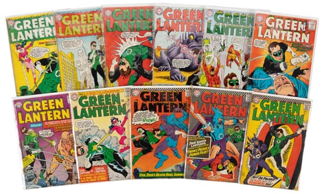 GREEN LANTERN #s 26, 27, 33-36, 39, 41, 44, 45, 47 * 11 Comics * DC Universe